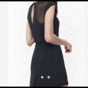 Express sheer dress